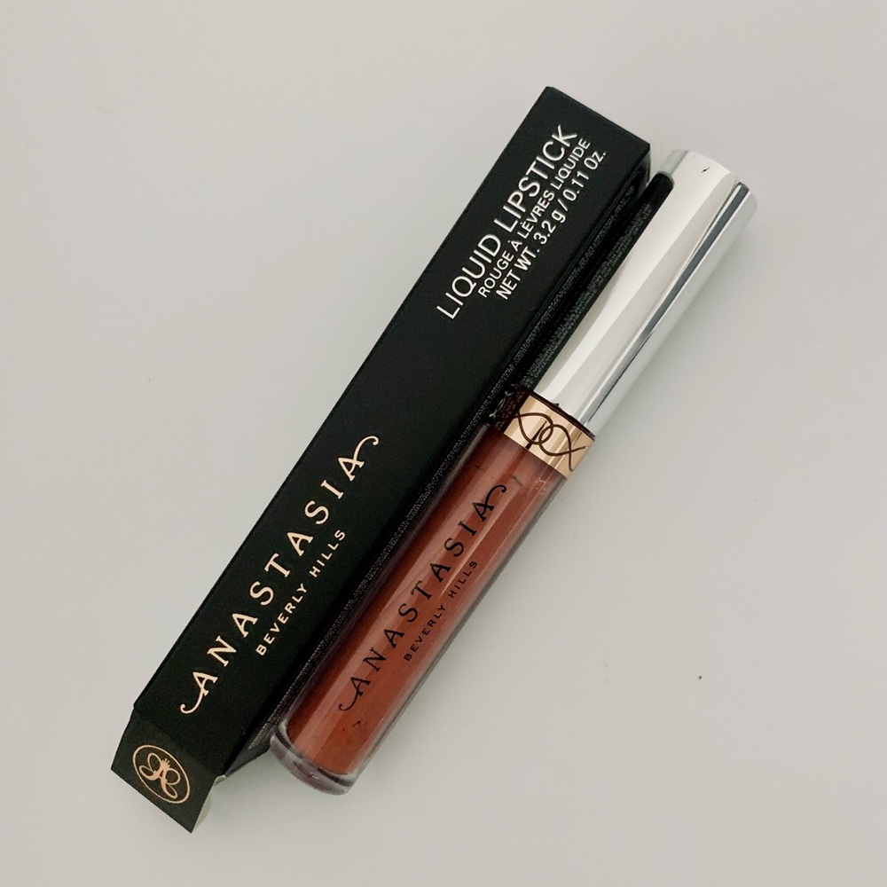 Anastasia Beverly Hills Smudge-Proof Matte Liquid Lipstick Ashton Full Size NWT - Picture 9 of 12